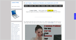 Desktop Screenshot of learntyping.org
